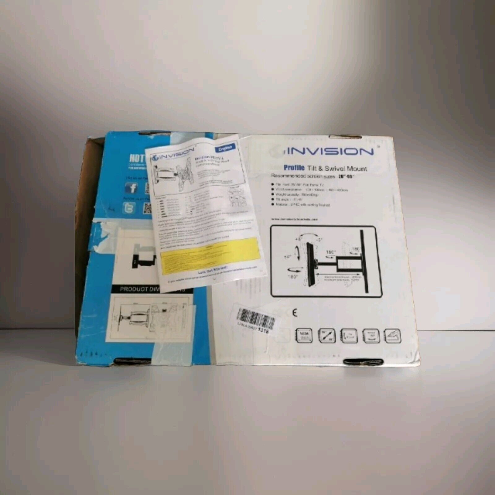 (Bild für) Invision TV Wandhalterung